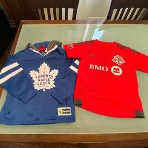 Toronto Maple Leafs and Toronto FC Jersey